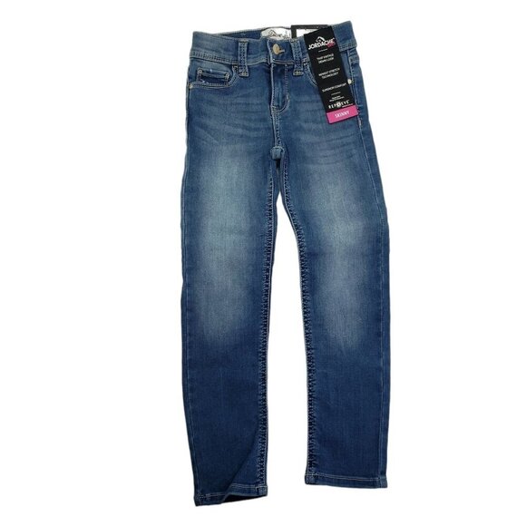 New Jordache Girls Skinny Medenz Jeans Blue Size‎ 6 NWT - Picture 1 of 6